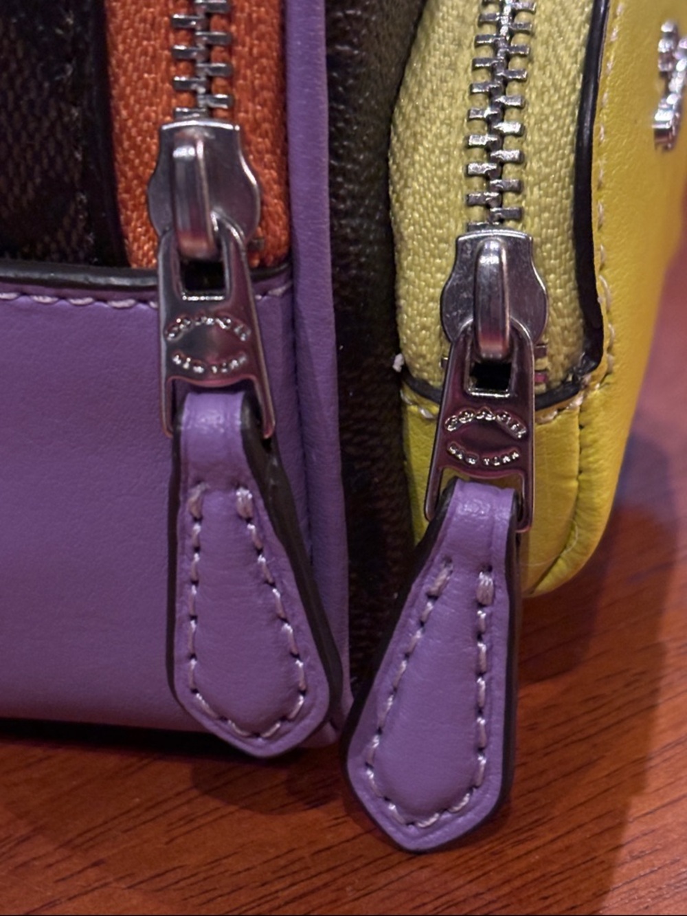 Coach Mini Court Backpack Bag Charm NWT - Picture 7 of 8